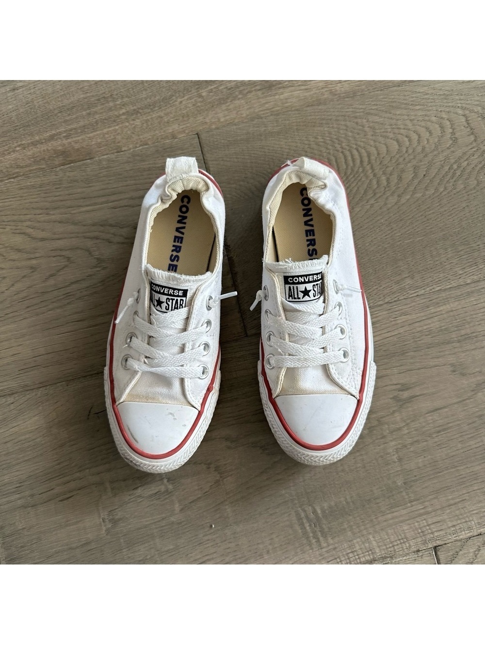 Converse Chuck Taylor All Star Shoreline Slip White Sneakers Women’s 6